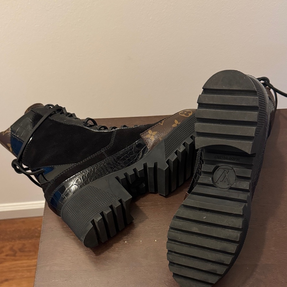 Louis Vuitton Laureate Platform Desert Boot Sz 39 - Picture 4 of 6